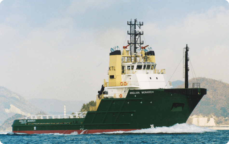 船の外観:Anglian Monarch