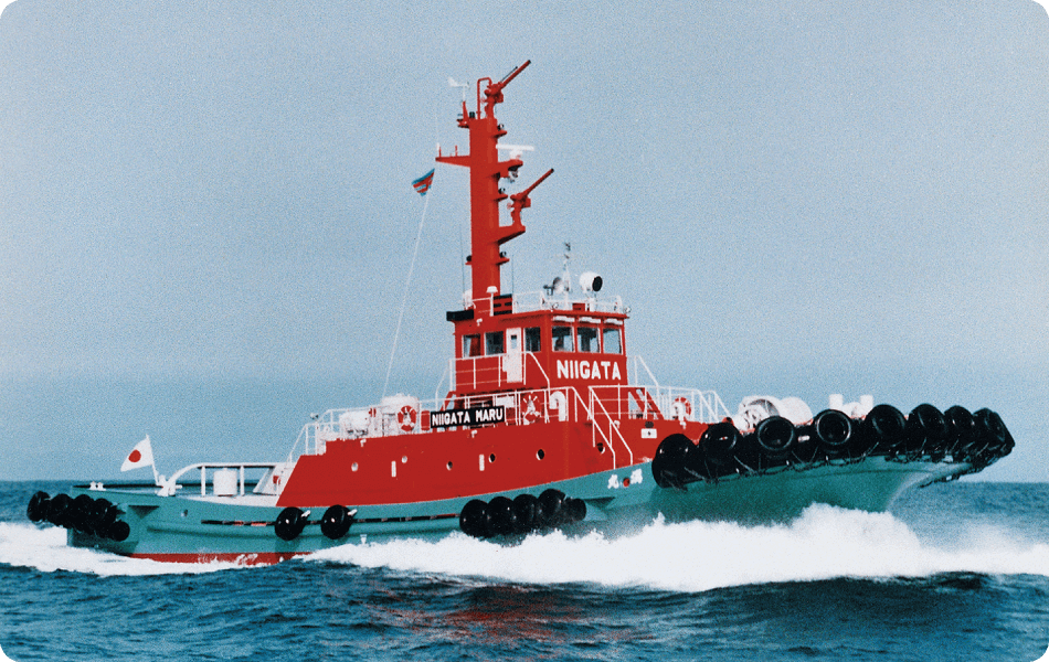 船の外観:新潟丸